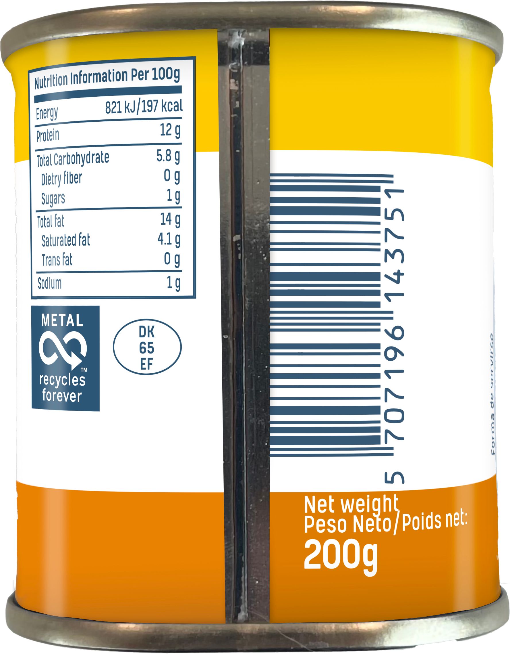 Chicken Luncheon Meat 48x200g