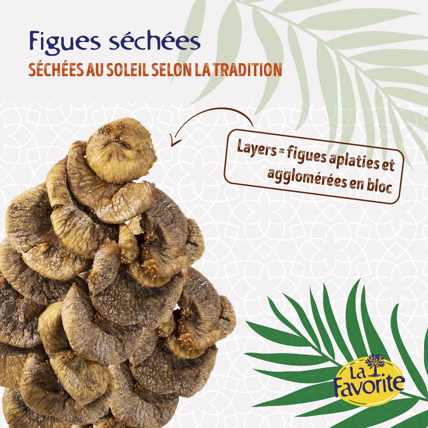 Figues Layers En Barquette De 500g La Favorite