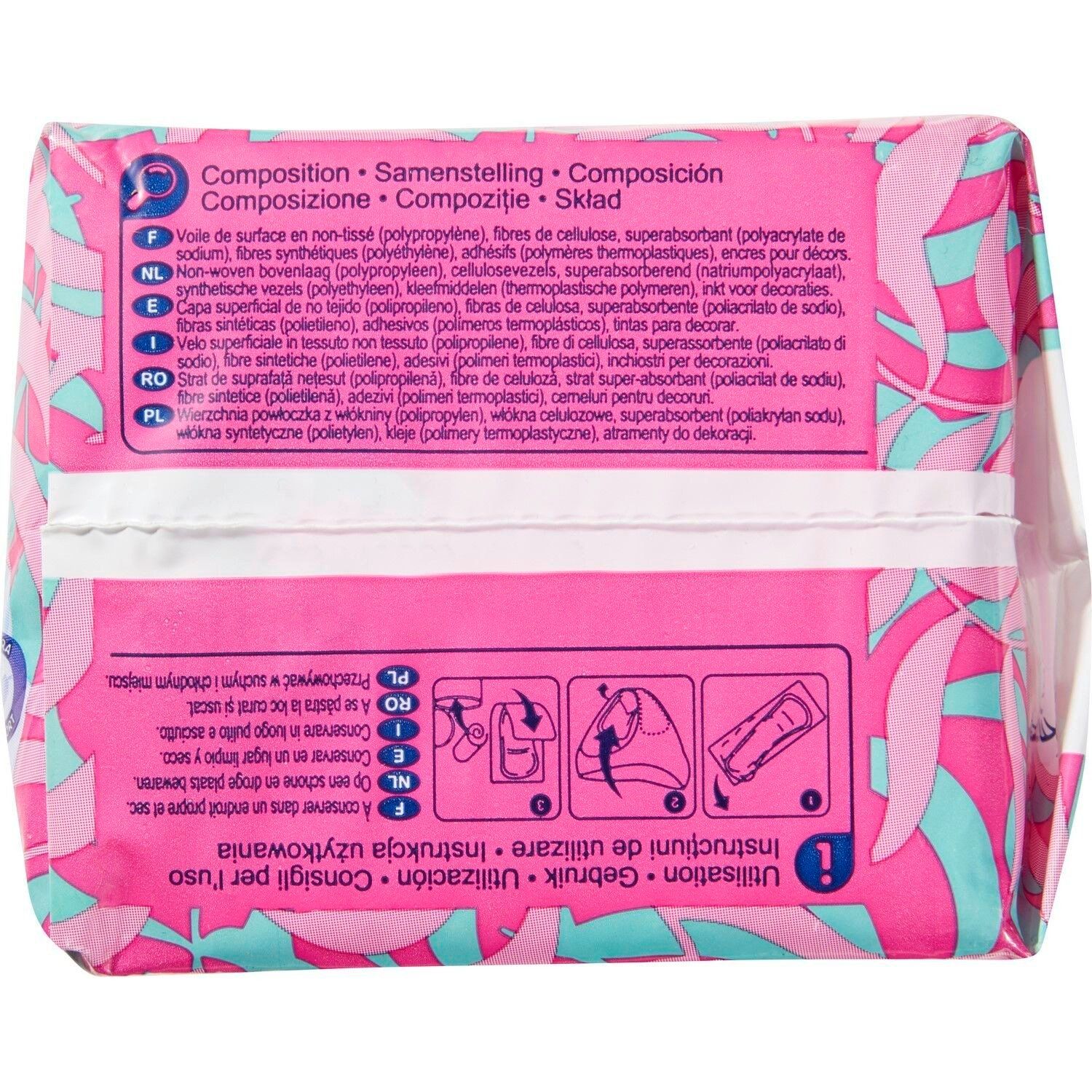 Serviettes Hygiéniques avec Ailettes Teen Cotton Sensation Ultra-minces Jour CARREFOUR SOFT