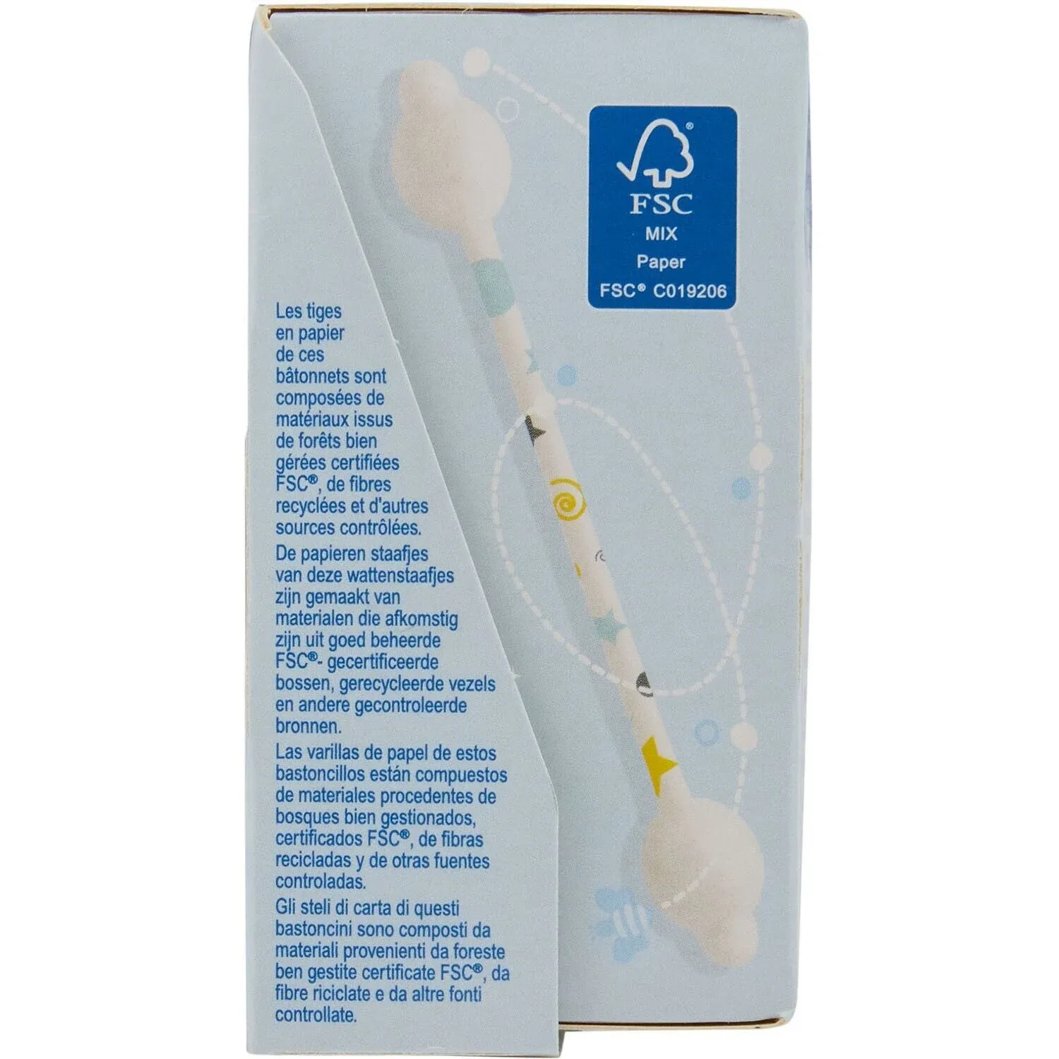 Cotons-Tiges Bébé Oreilles 100% Coton CARREFOUR BABY