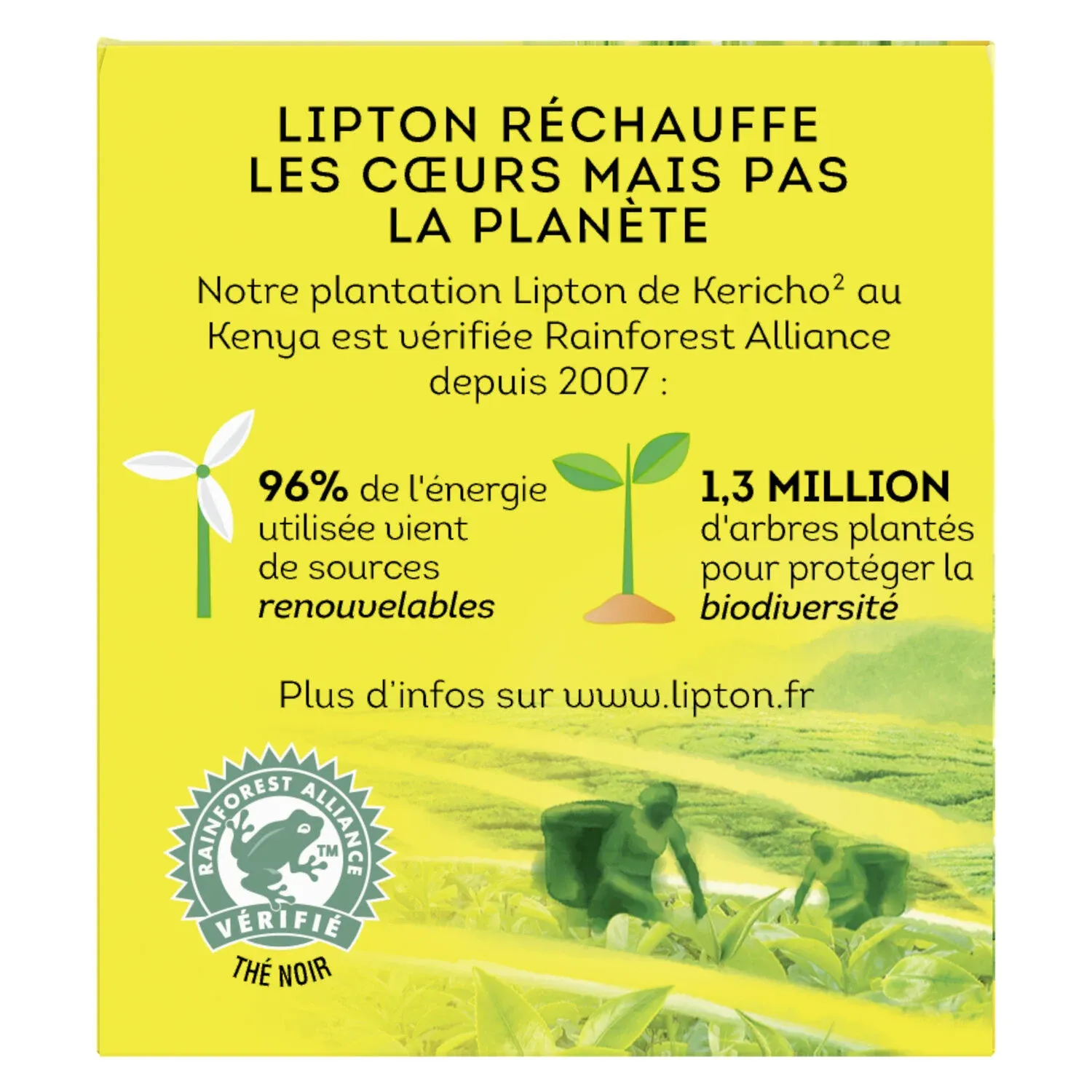 Thé Noir Yellow Label LIPTON