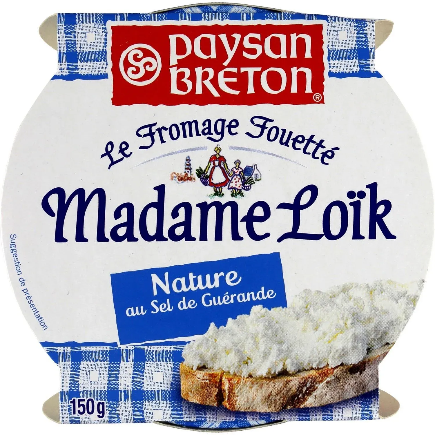 Fromage à Tartiner Nature PAYSAN BRETON