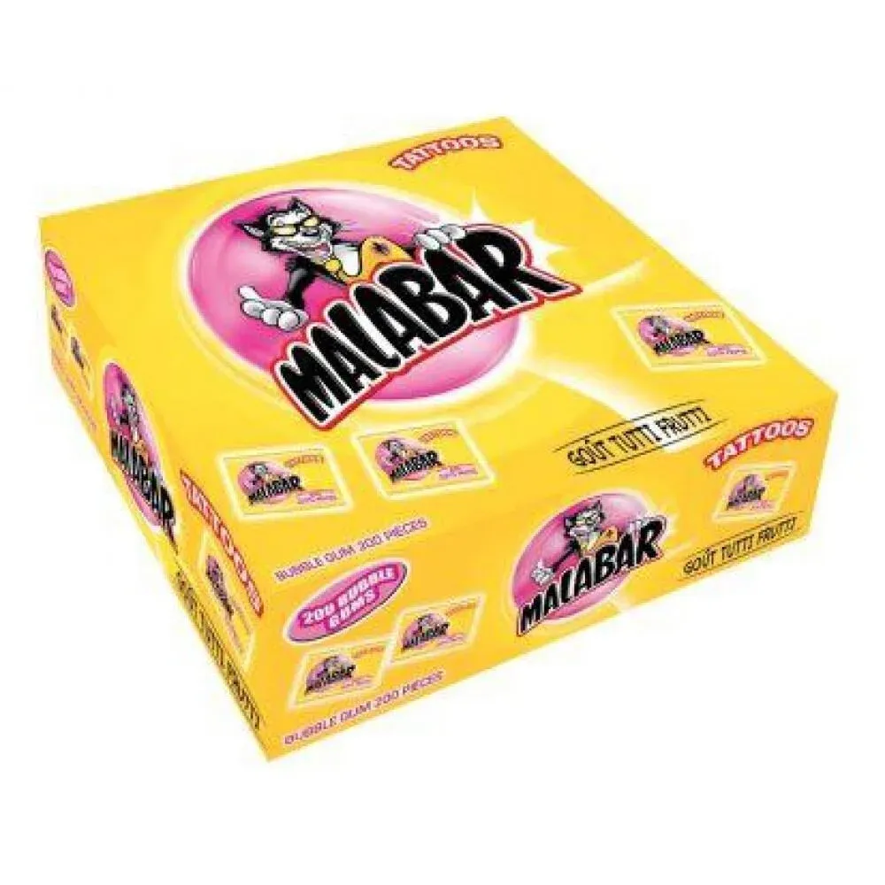 Malabars Jaune  Boite 200