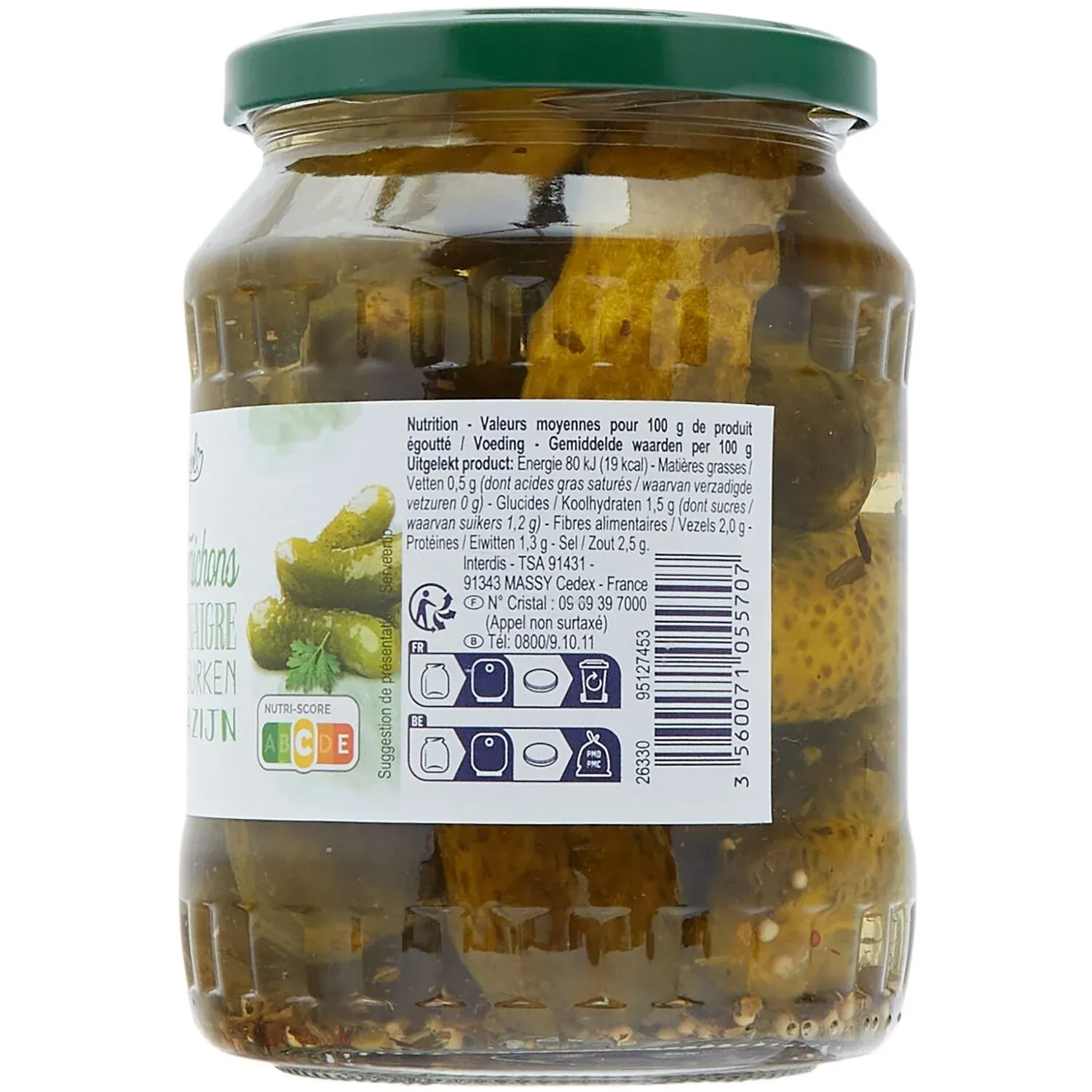 Cornichons au vinaigre SIMPL