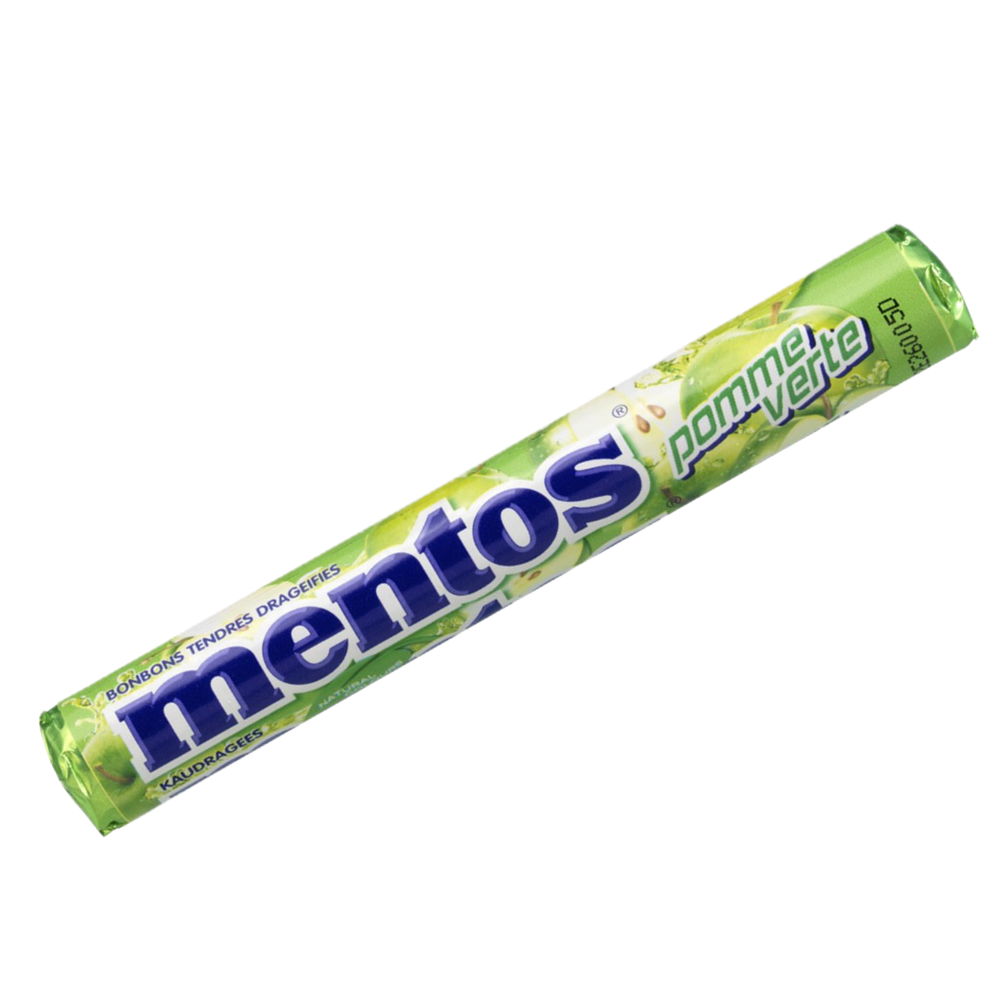 MENTOS POMME ROLL 38G