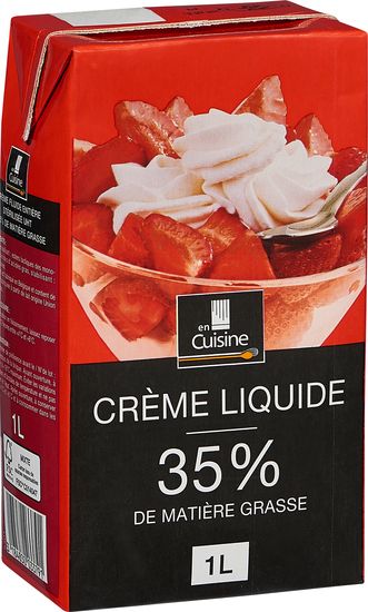 Crème UHT 35% M.G 1L