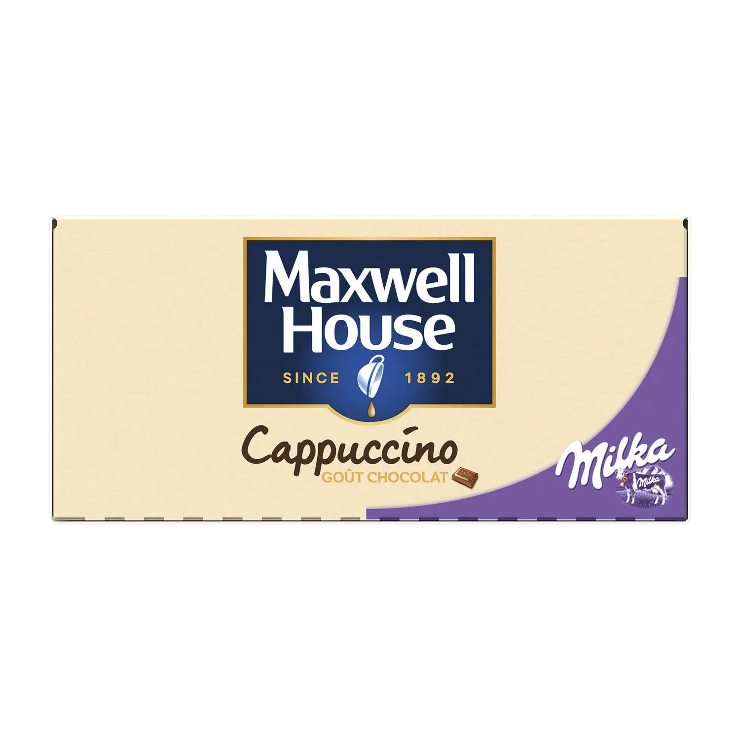 Café soluble cappuccino au chocolat MAXWELL