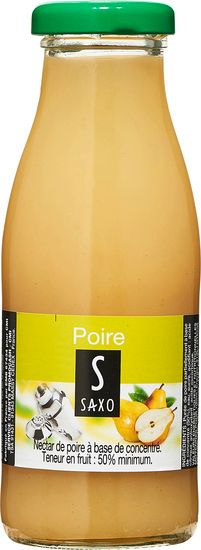 Boisson au fruit saveur nectar poire 25CL