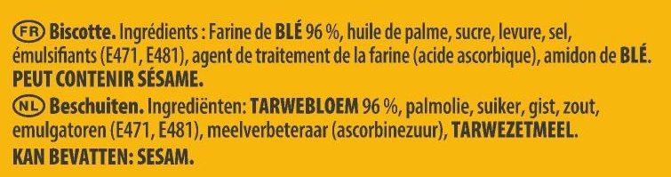 HEUDEBERT LA BISCOTTE 96% DE CEREALE 300G