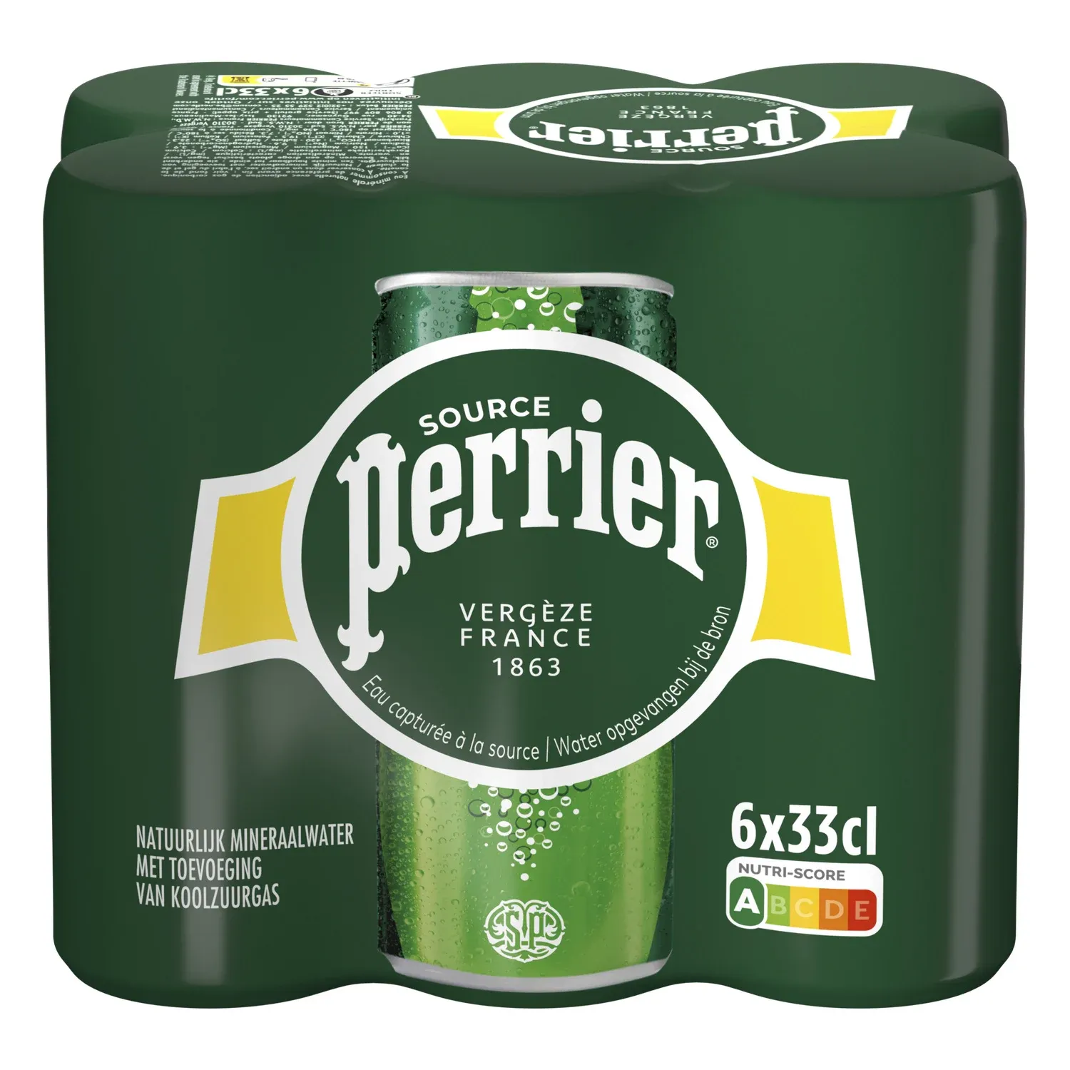 Eau Minérale Naturelle Gazeuse PERRIER