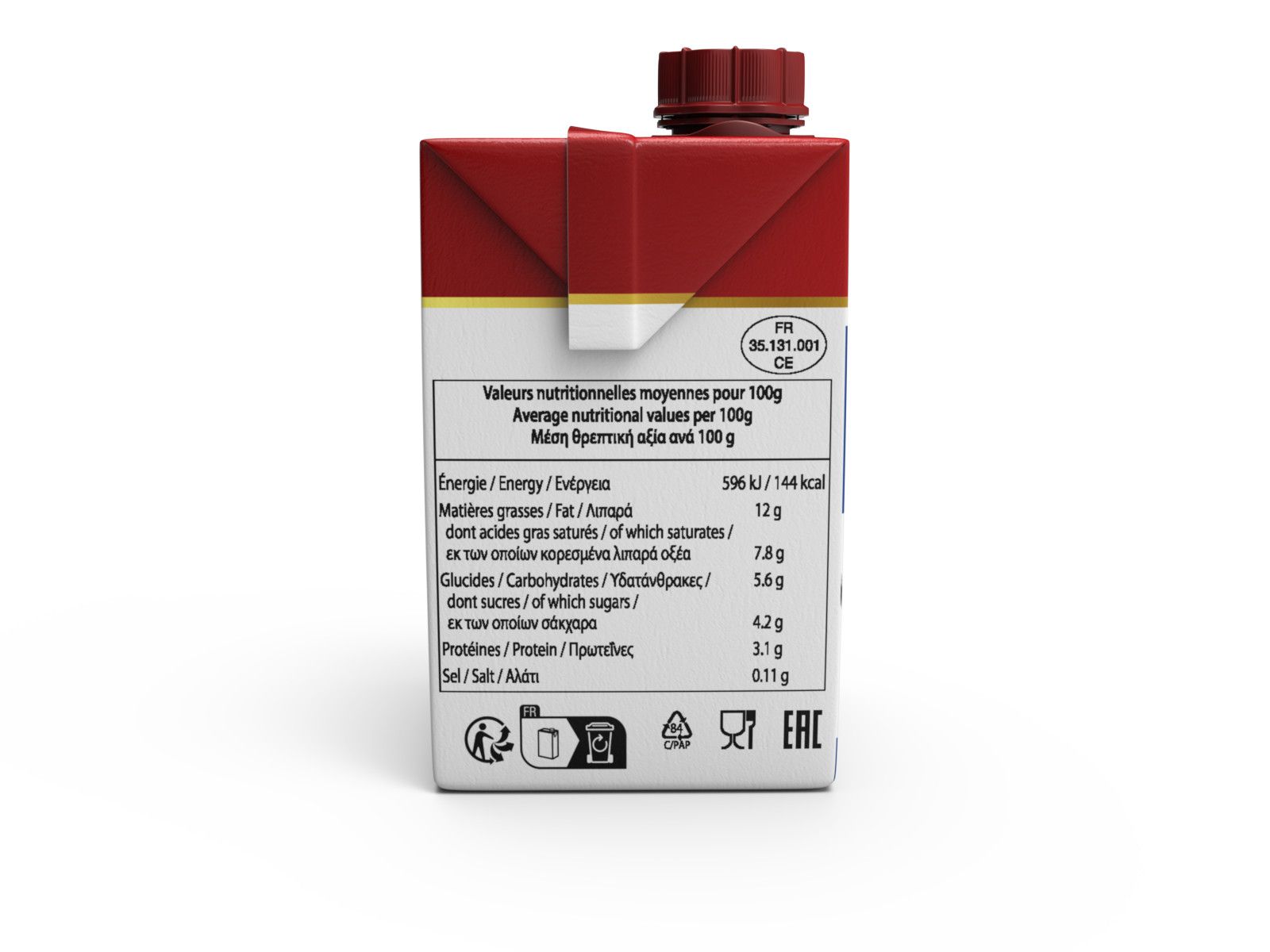 CREME UHT 20CL PDT 12%MG