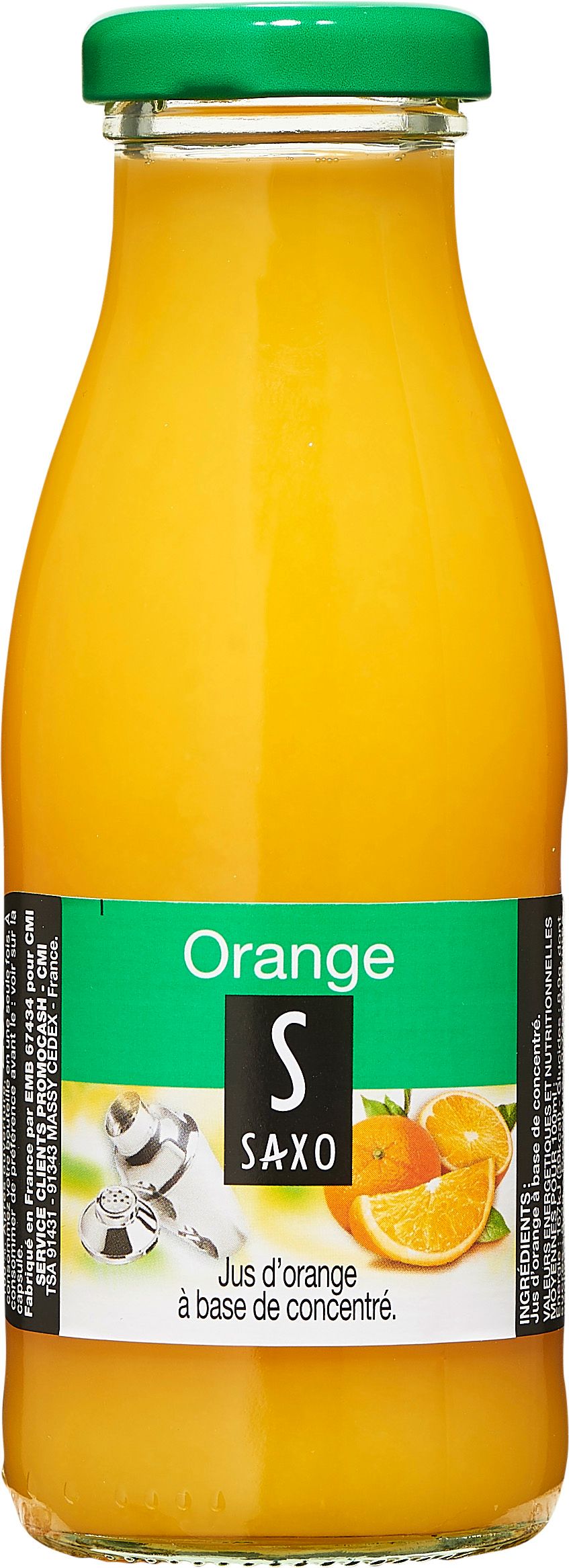 Jus d'orange 25CL