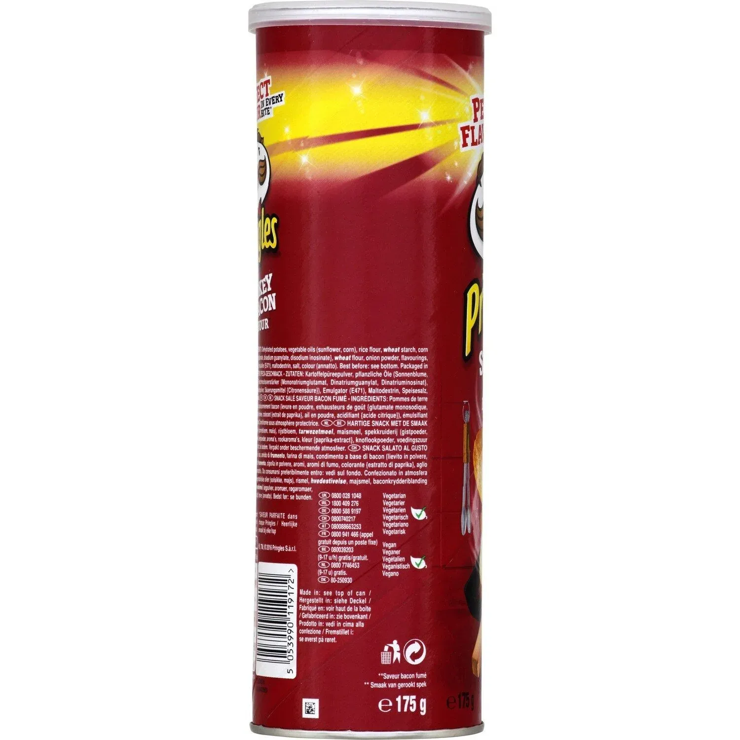 Biscuits apéritifs Smokey Bacon PRINGLES