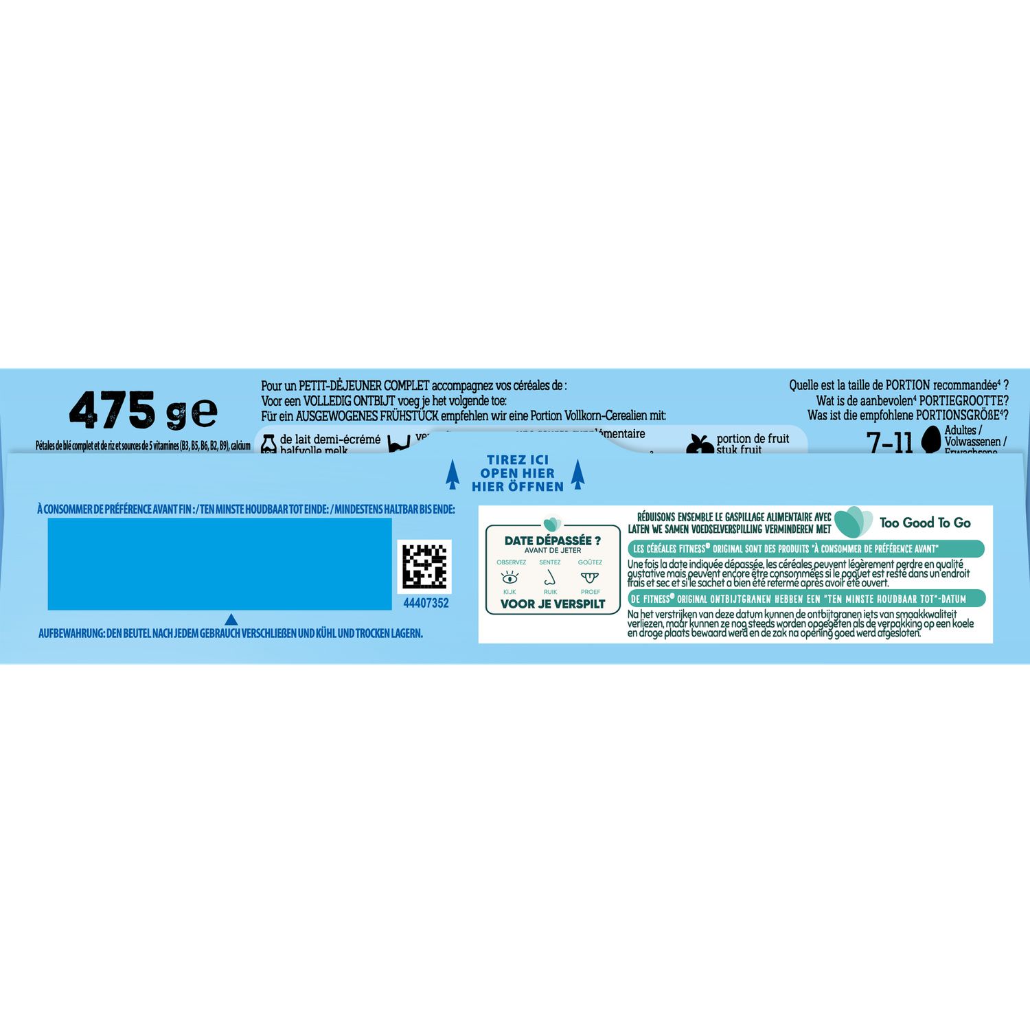 Céréales Fitness Avoine Complète NESTLE