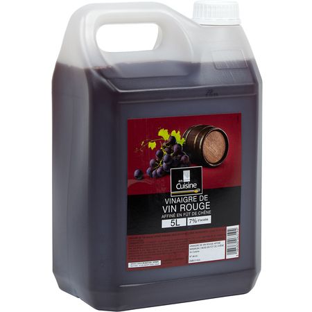 Vinaigre de vin rouge 5L