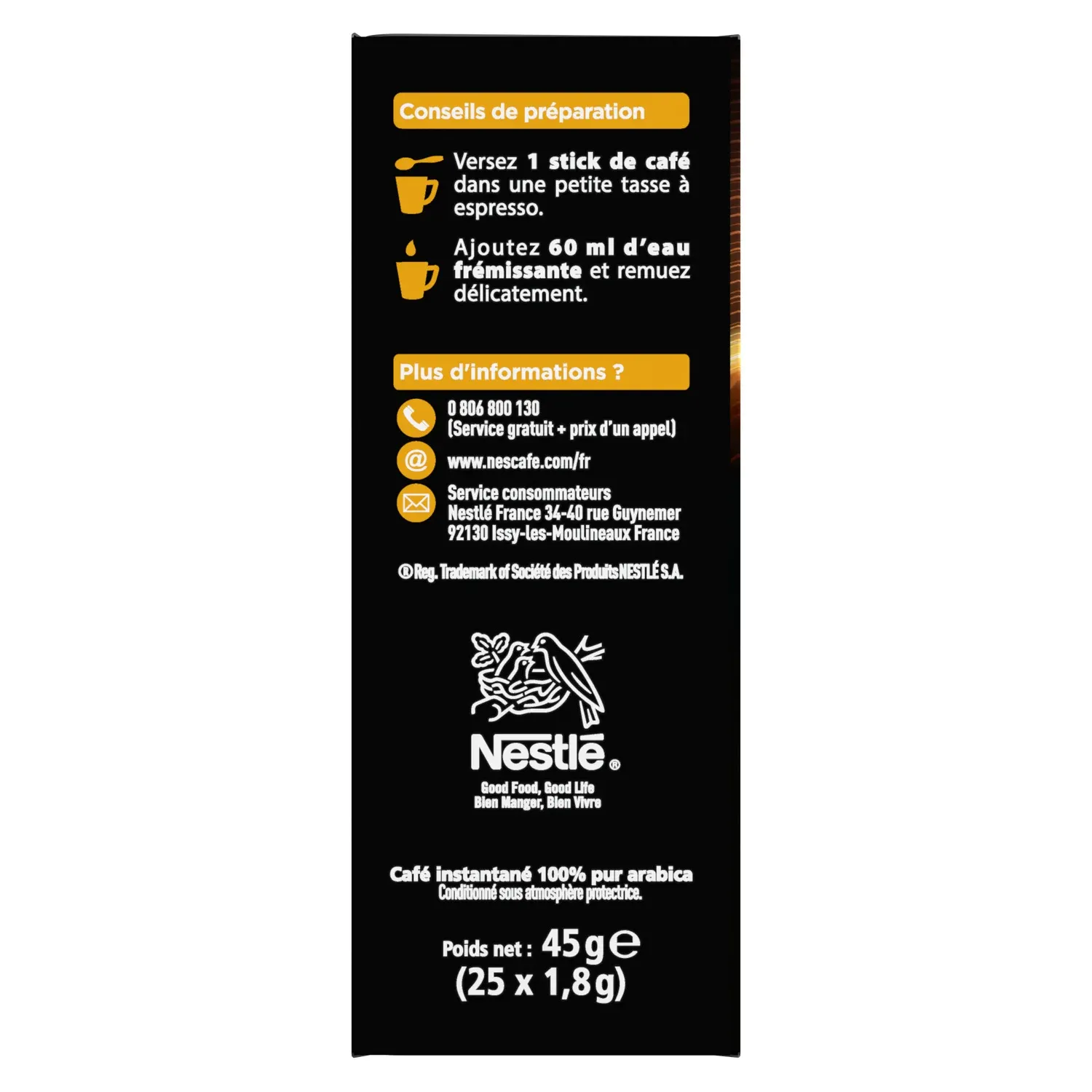 Café Soluble Espresso Original NESCAFE