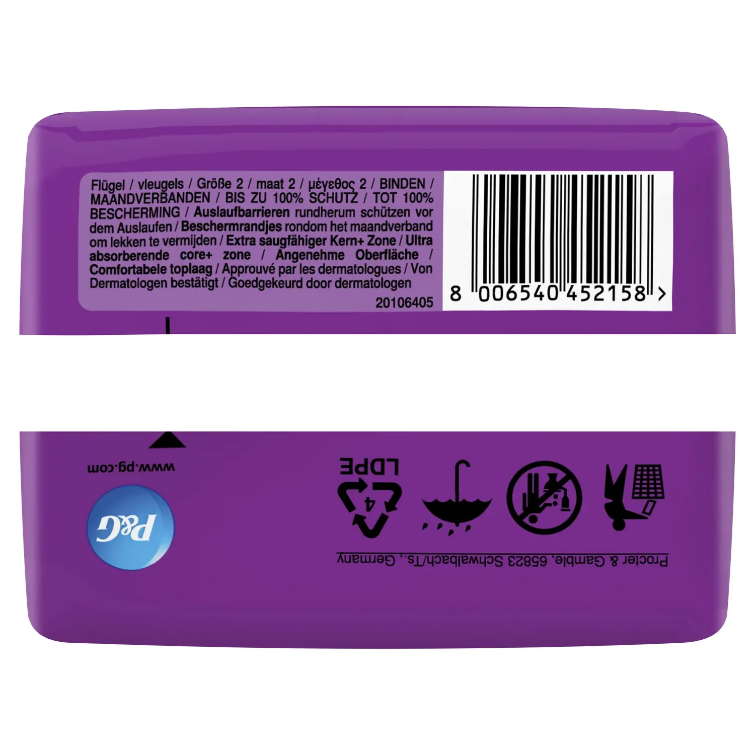 Serviettes Hygiéniques avec Ailettes Taille 2 Long Maxi ALWAYS