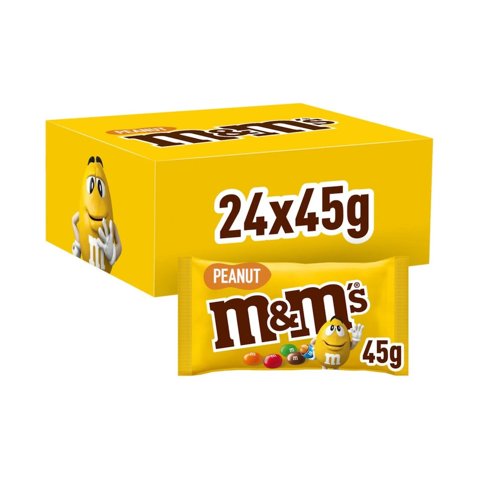 M&M’s cacahuètes 24 × 45 g