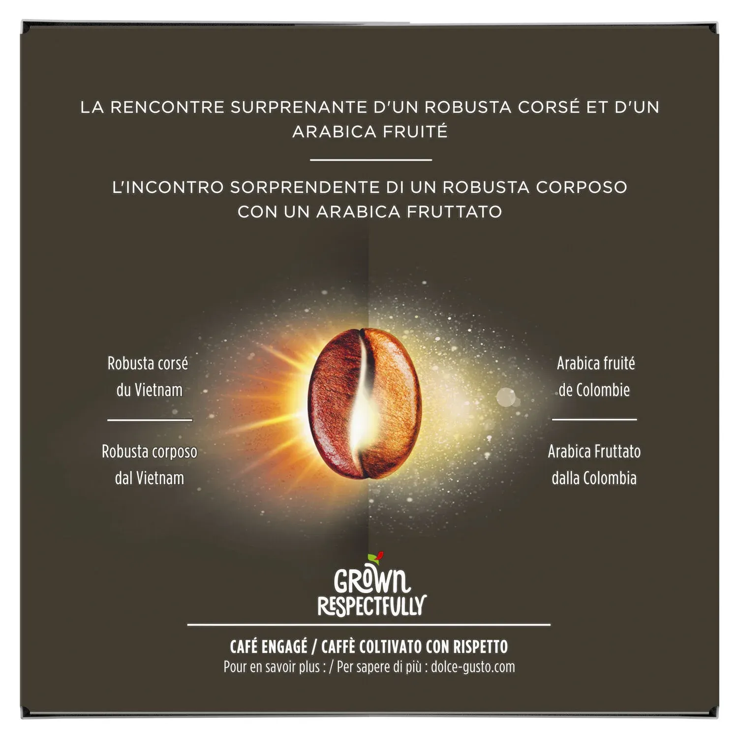 Café Capsules Compatible Dolce Gusto Espresso Intenso Intensité 7 NESCAFE DOLCE GUSTO