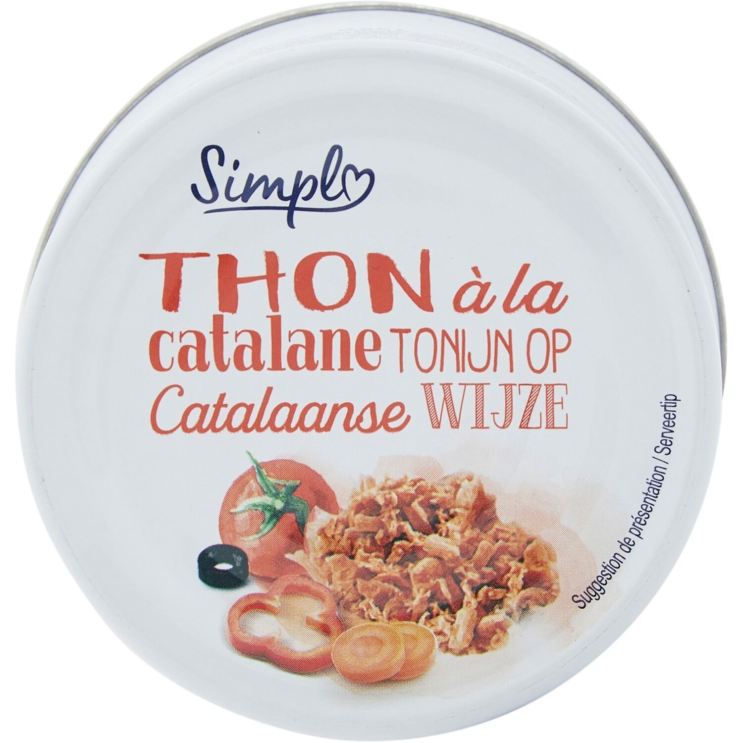 Miettes de Thon aux Légumes à la Catalane SIMPL