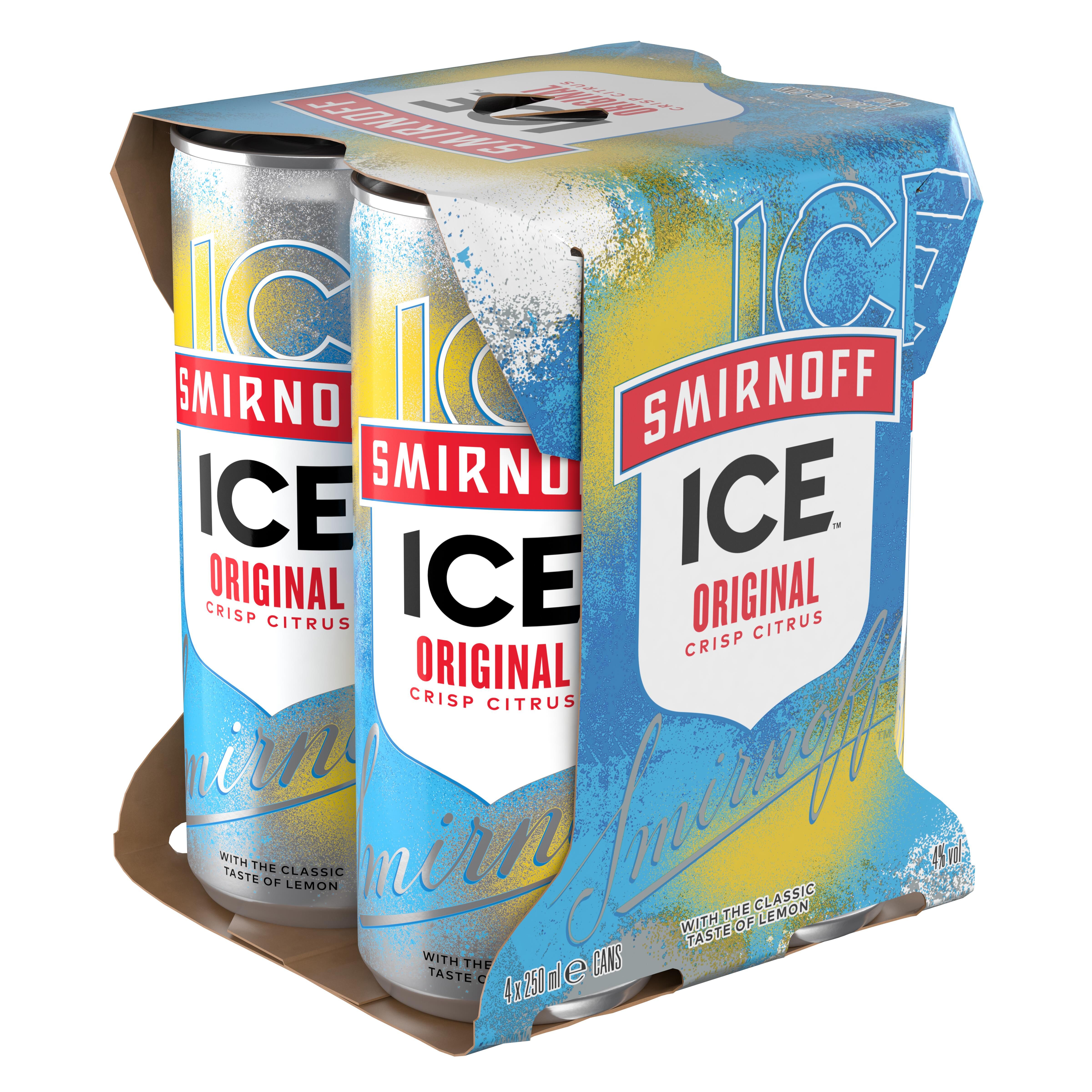 SMIRNOFF ICE 4X25CL