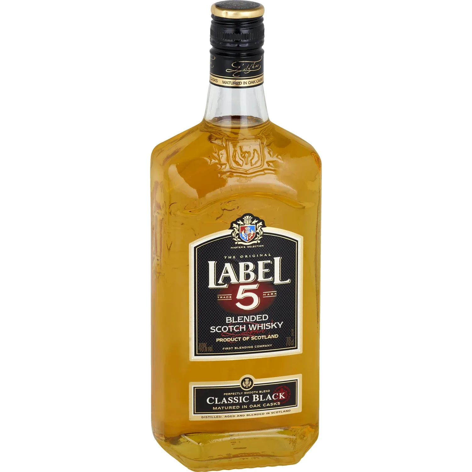 Whisky scotch classic black LABEL 5