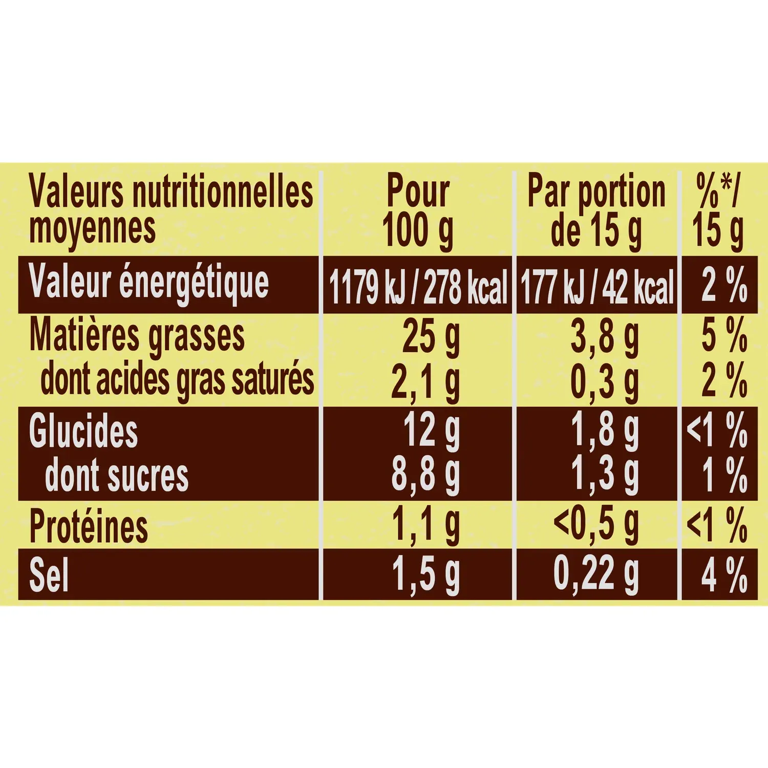 Sauce  Pomme Frites AMORA