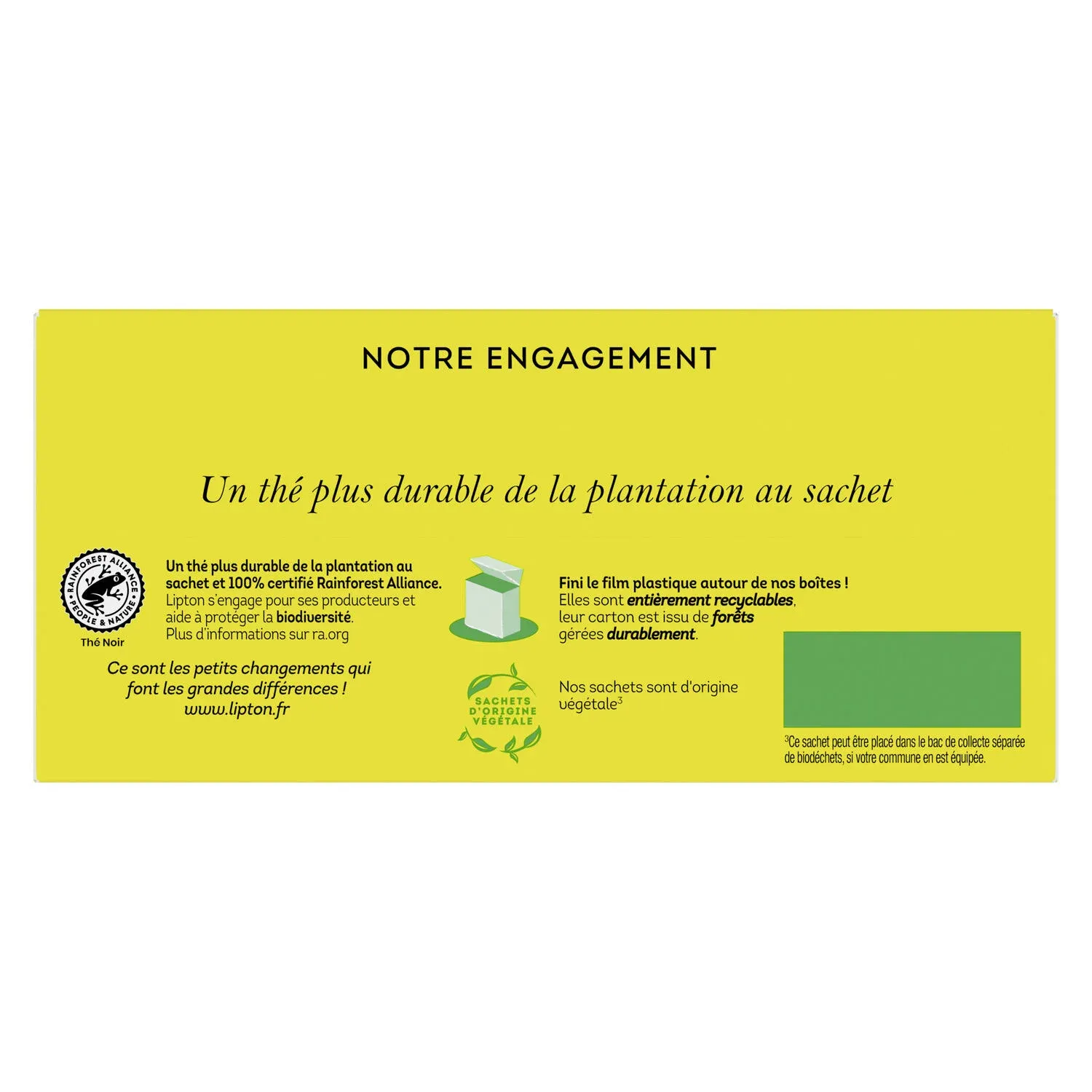 Thé Noir Yellow Label LIPTON