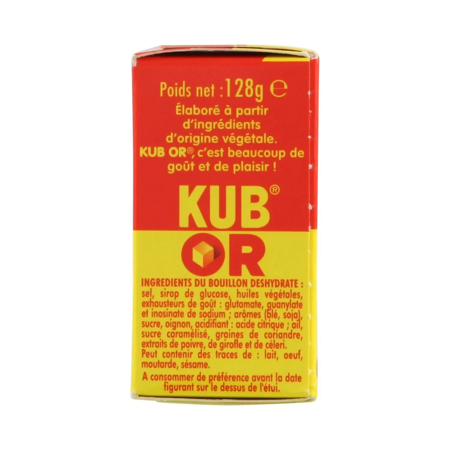 Préparation culinaire bouillon déshydraté KUB OR