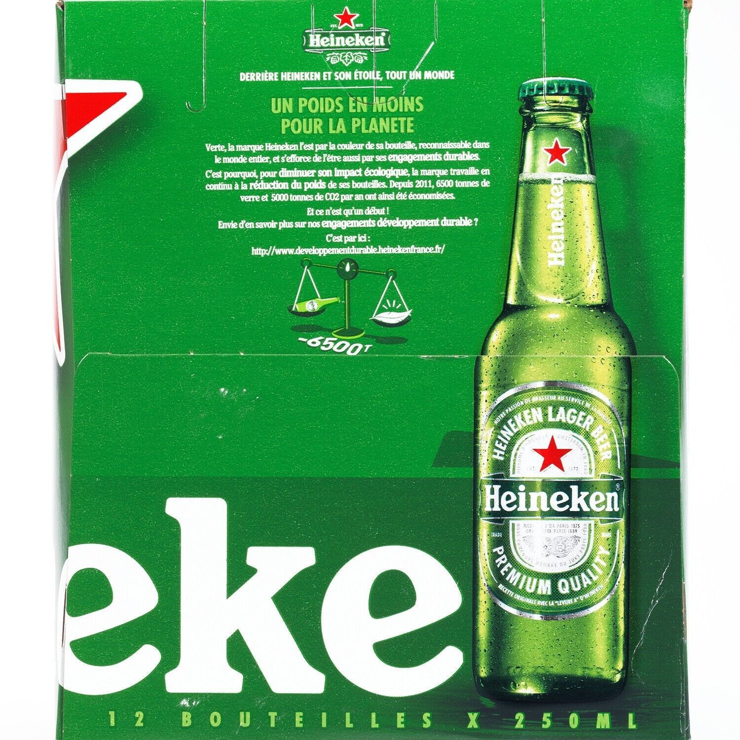 Bière Blonde 5% HEINEKEN