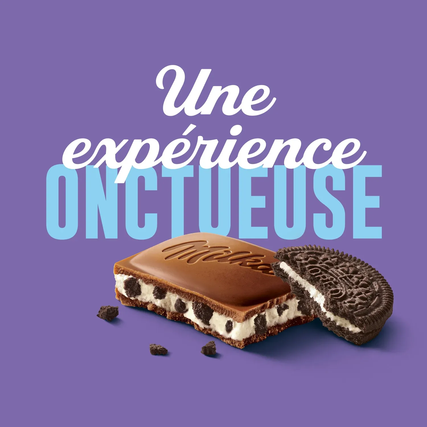 Tablette de Chocolat Lait Oreo MILKA