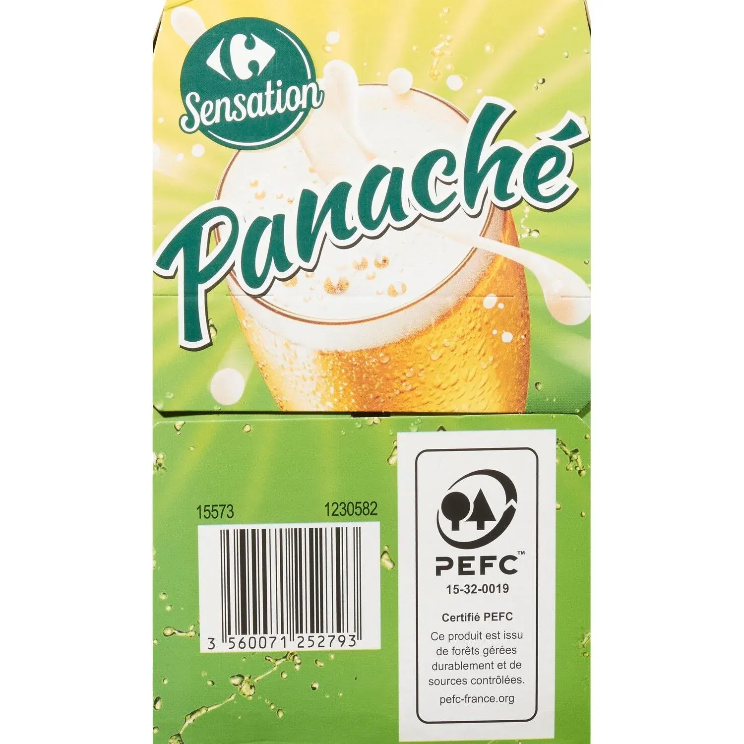 Panaché Moins de 1% d'Alcool CARREFOUR SENSATION