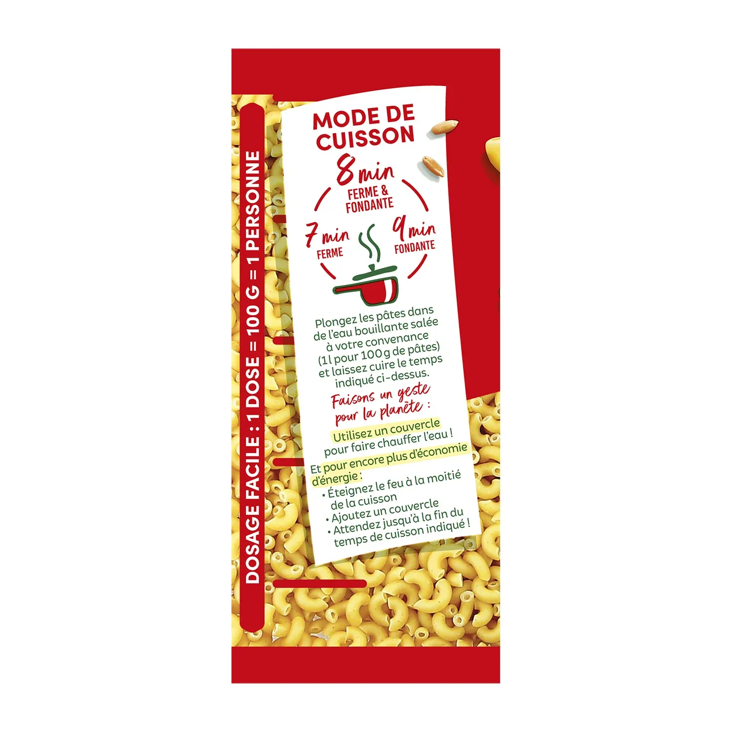 Pâtes coquillettes PANZANI