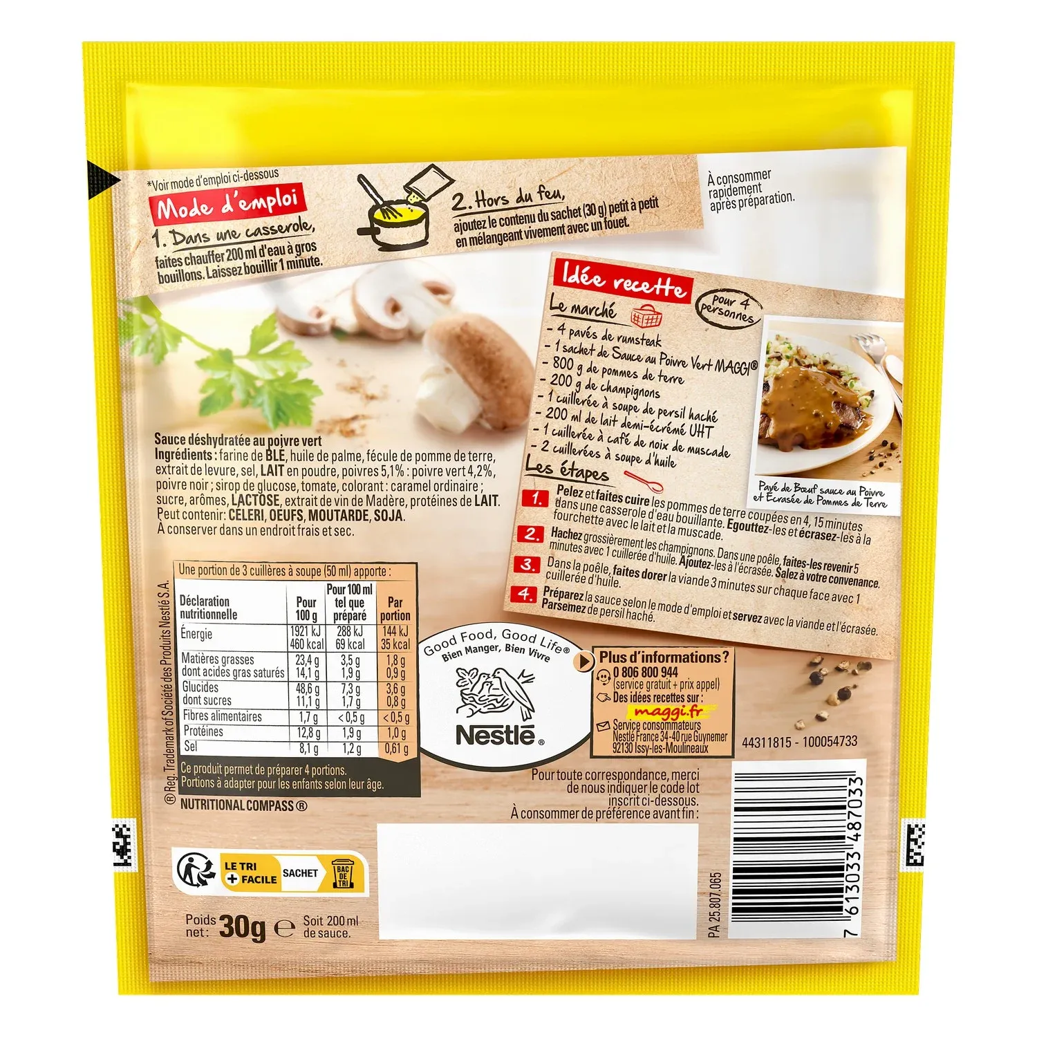 Sauce poivre vert MAGGI