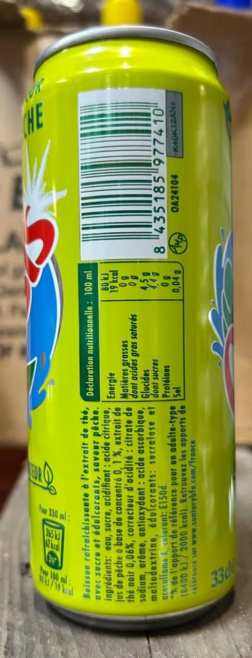 Product Image for OASIS CAN THE PECHE 33CL