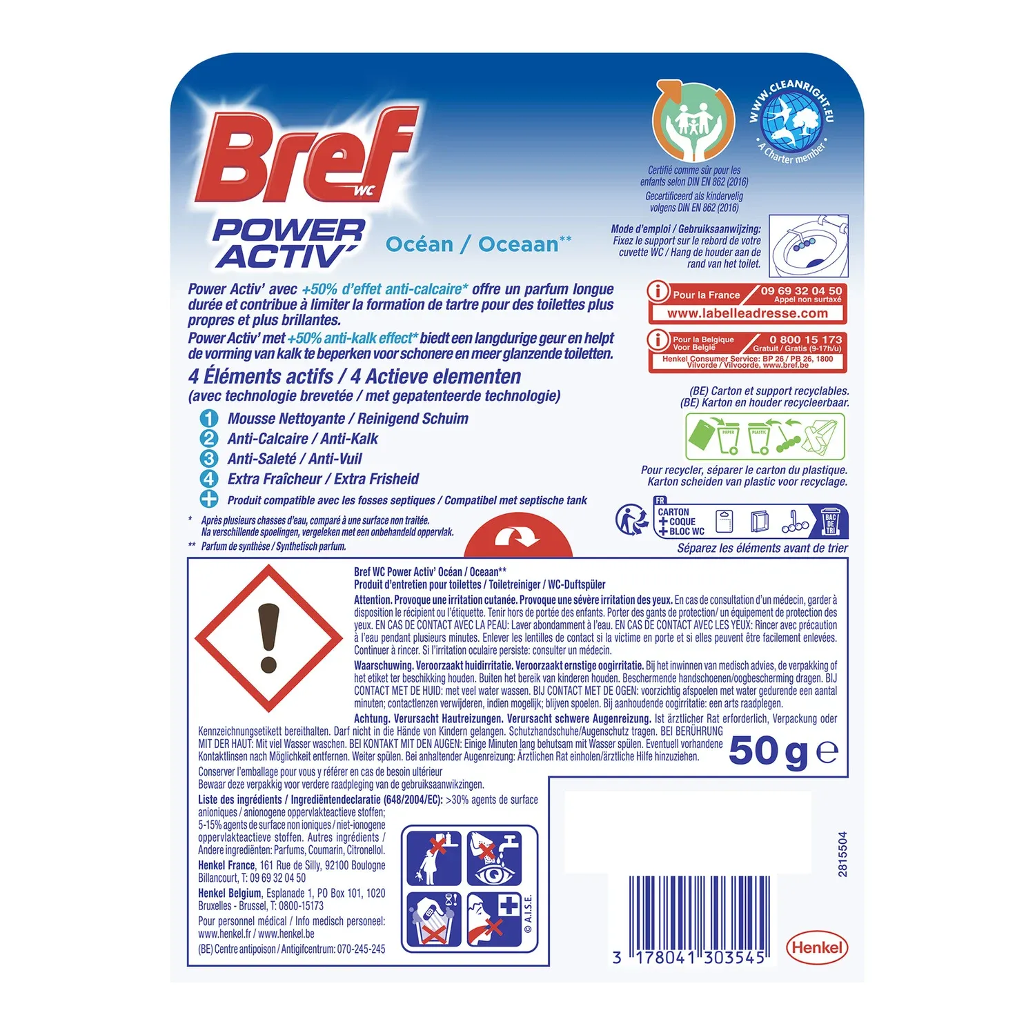 Bloc WC Ocean Power Activ' BREF WC