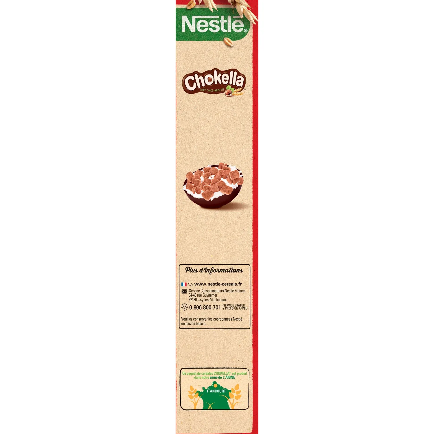 Céréales Chokella Choco-Noisette NESTLE
