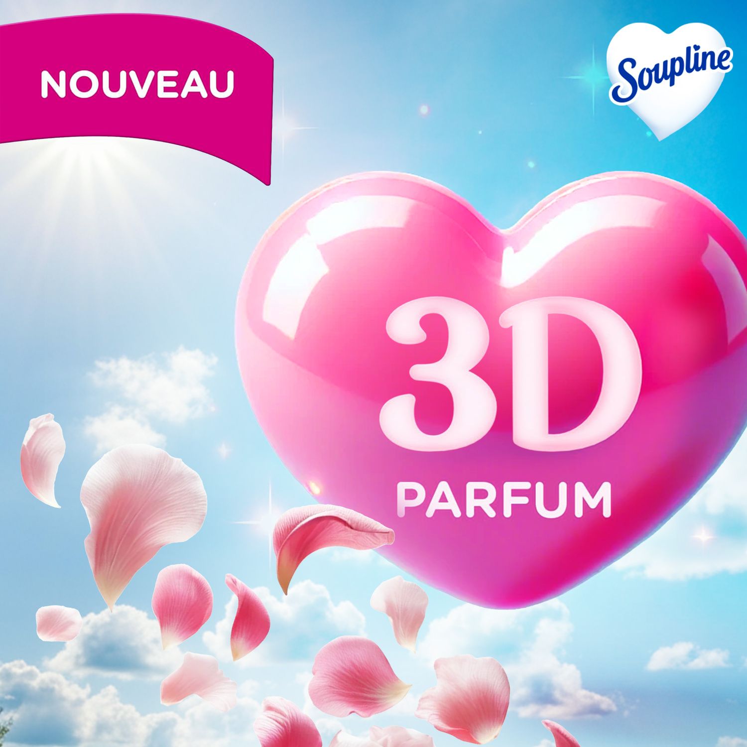 Adoucissant Concentré 3D Lavande SOUPLINE