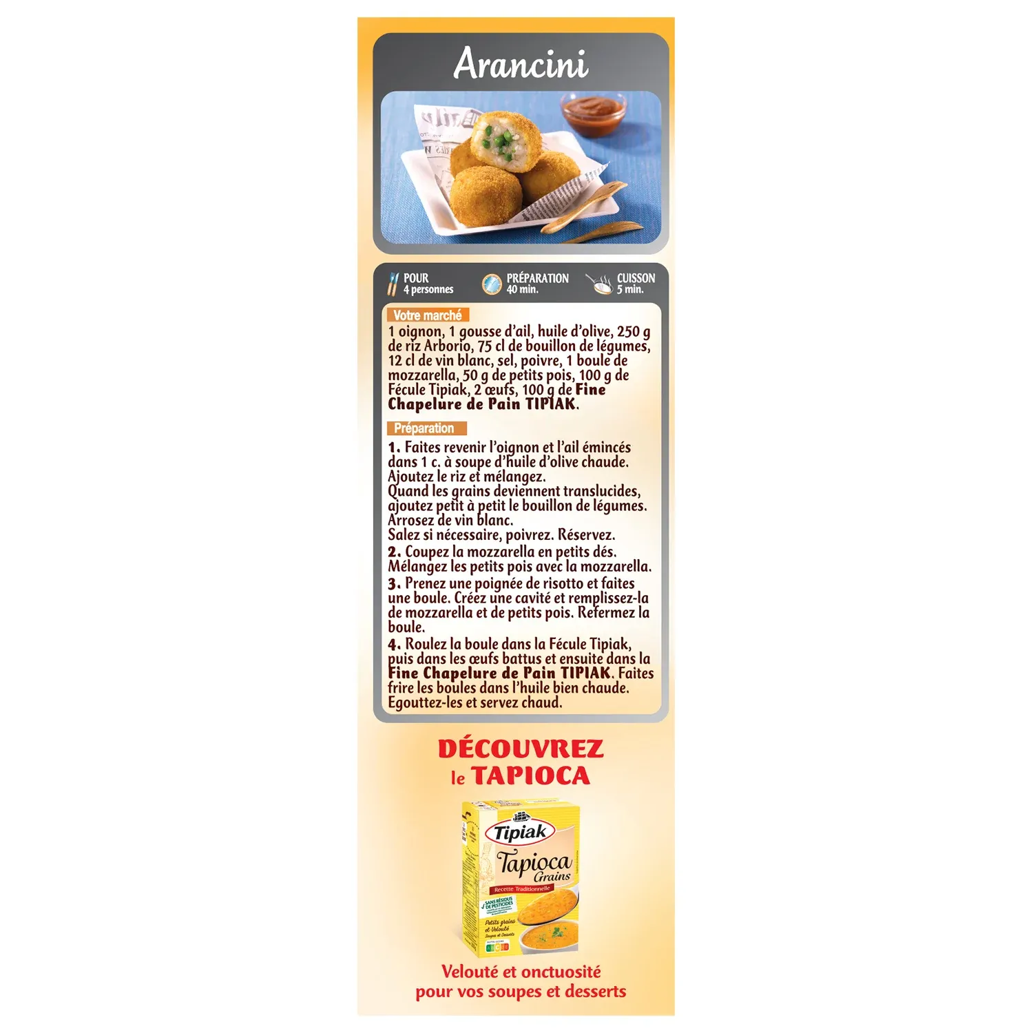 Chapelure fine de pain TIPIAK