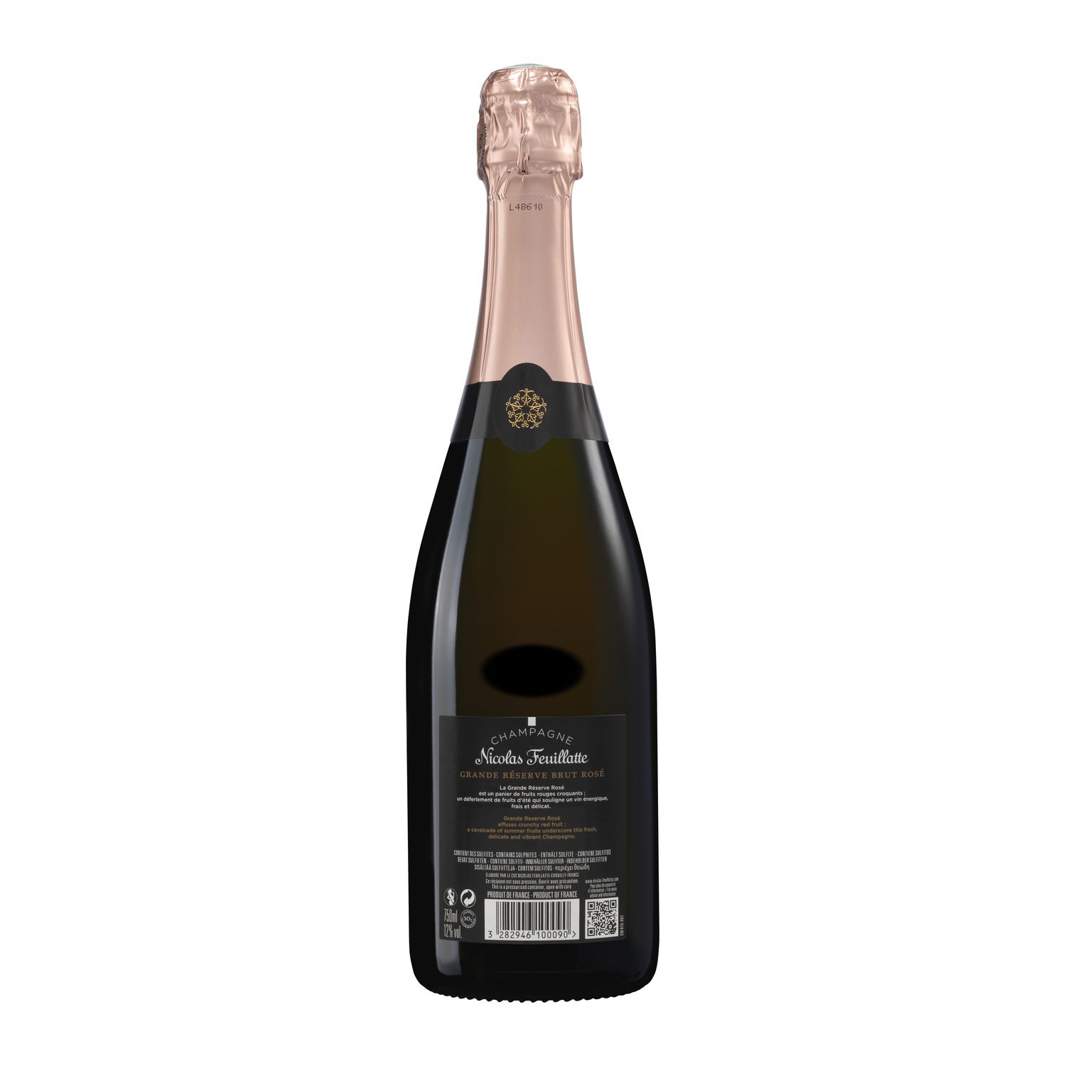 Vin Rosé Champagne Grande RESERVE NICOLAS FEUILLATE
