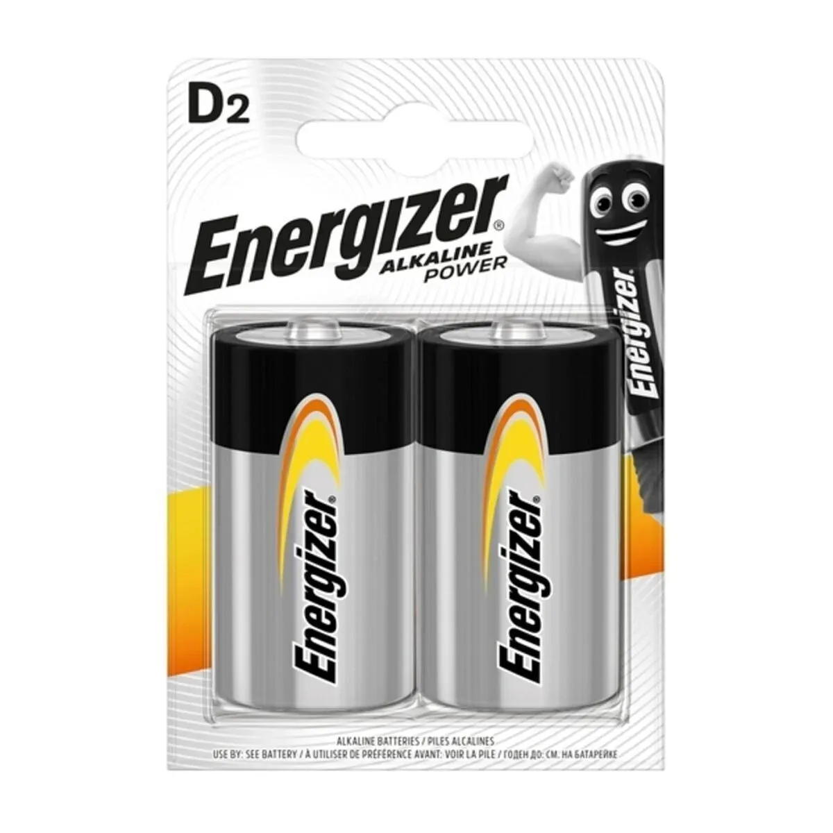 Energizer Piles ® Alkaline Power – D