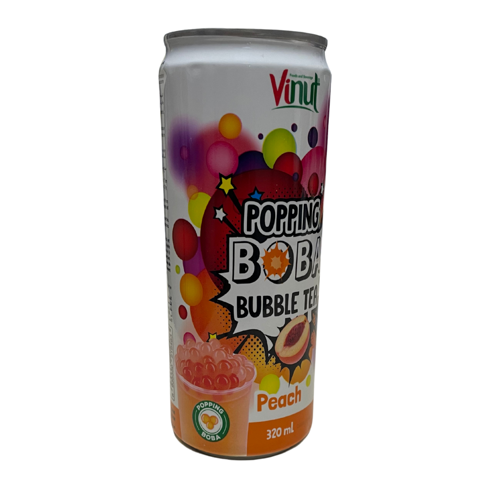 VINUT BUBBLE TEA PECHE 320ML
