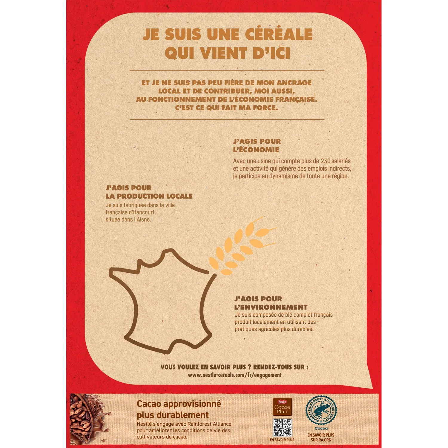 Céréales Chokella Choco-Noisette NESTLE