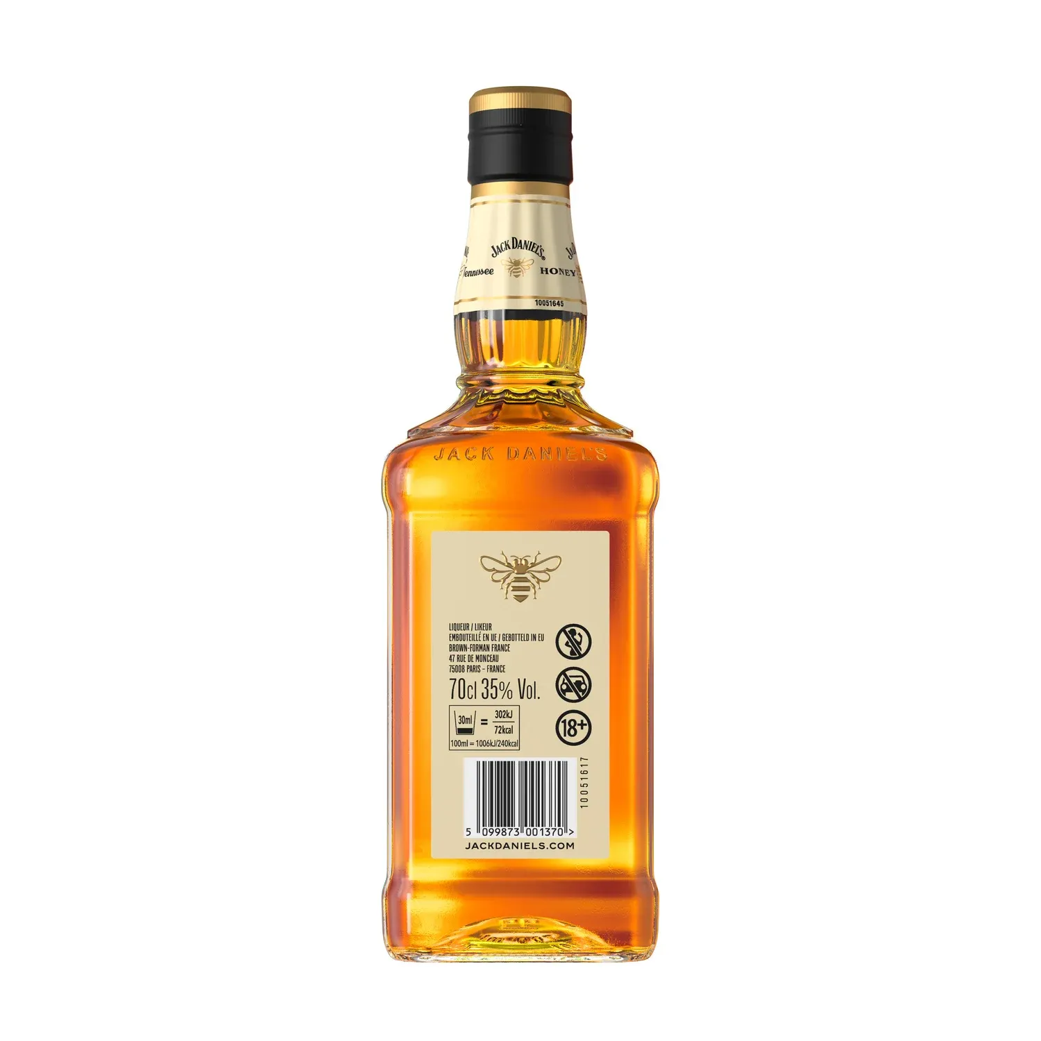 Liqueur de Whisky Honey JACK DANIEL'S