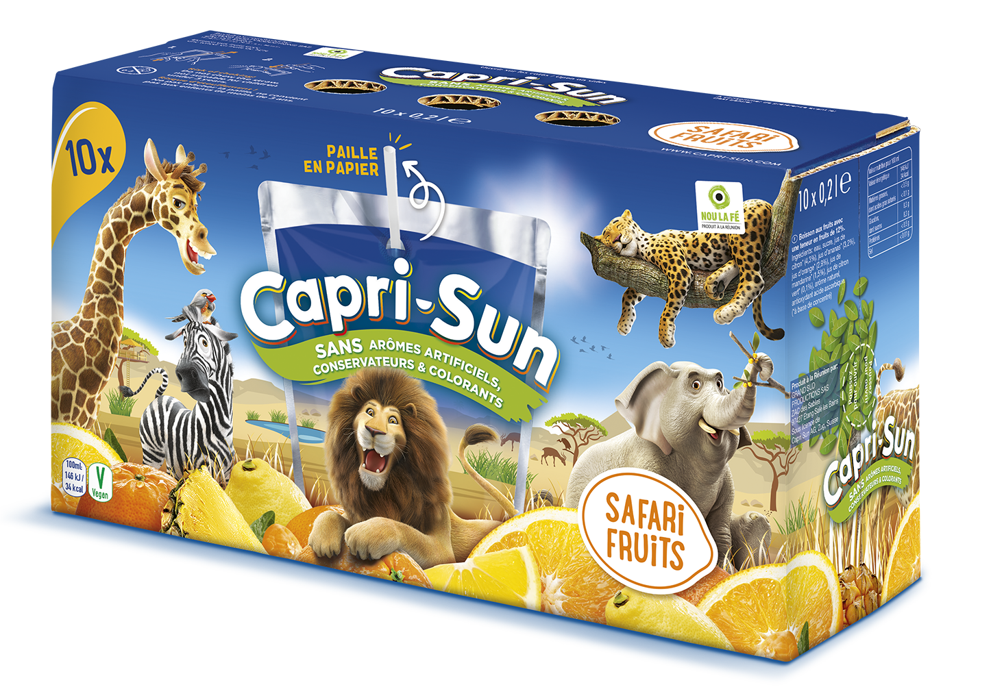 CAPRI-SUN SAFARI FRUITS