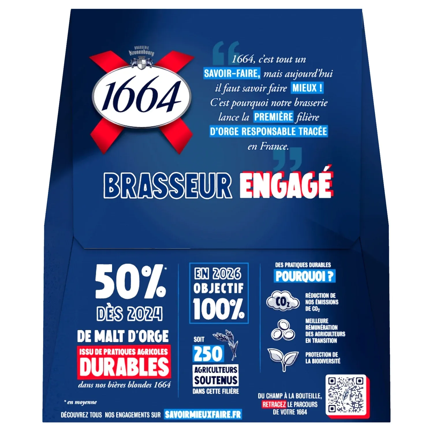 Bière Blonde 5,5% 1664