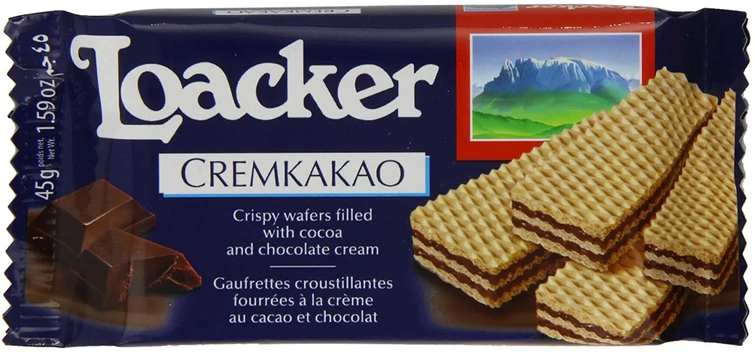 Product Image for BISC 175G LOACKER FAMILY CACAO