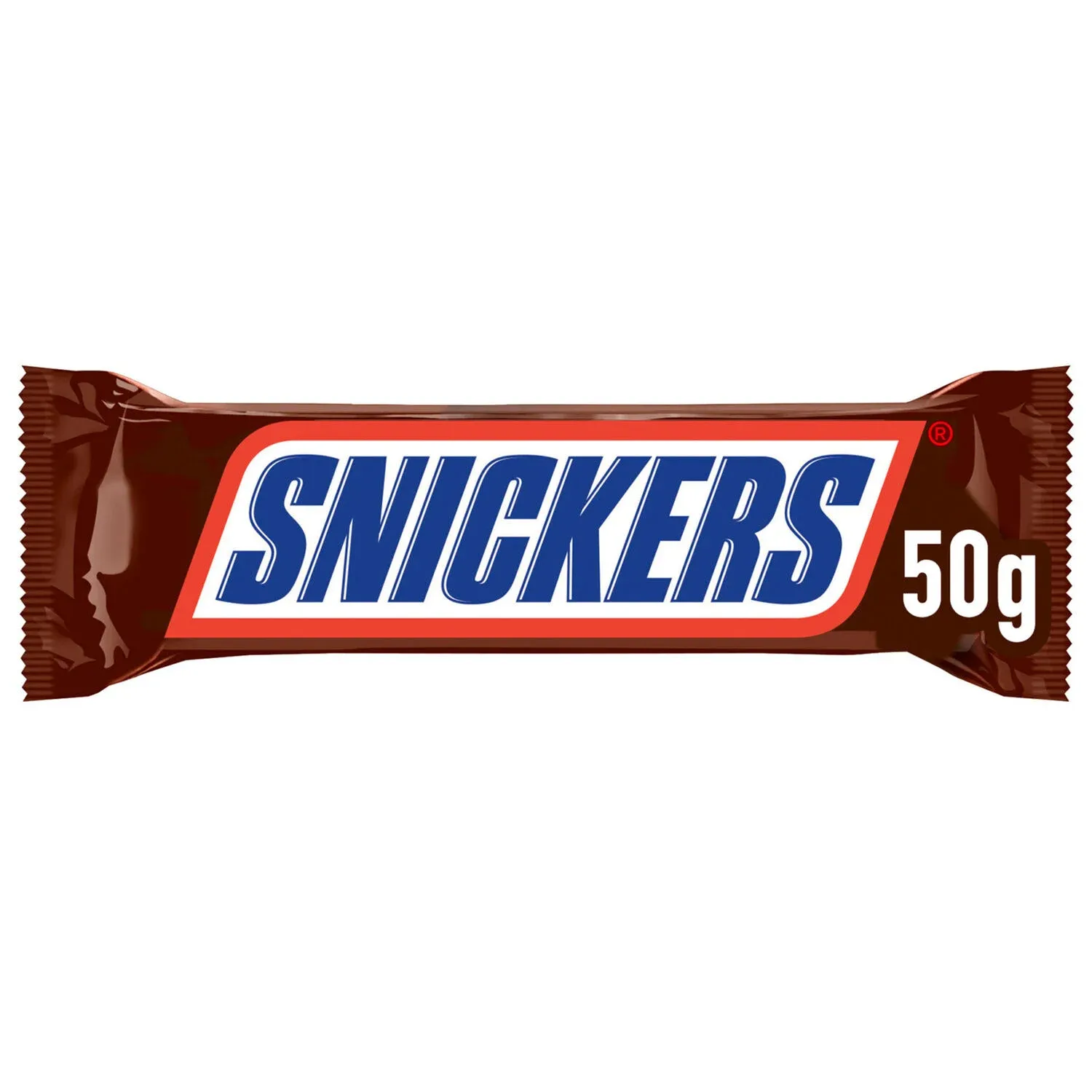 Barre chocolatée fourrée cacahuètes et caramel  SNICKERS
