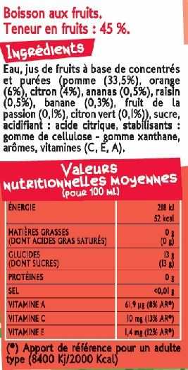 KAYAMBA MULTIVITAMINE BAF 1L