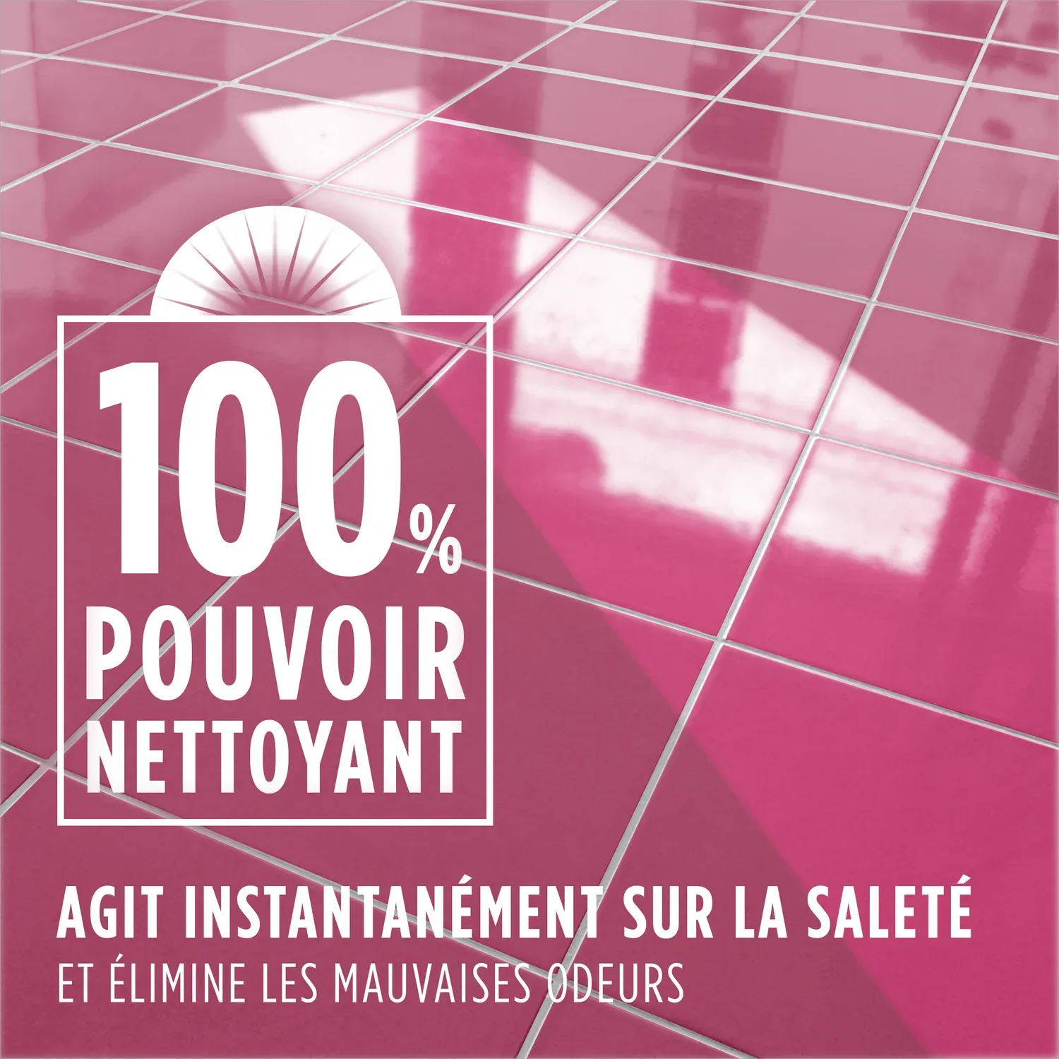 Nettoyant Ménager Multi-Surfaces Fraîcheur Cerisier en Fleurs AJAX